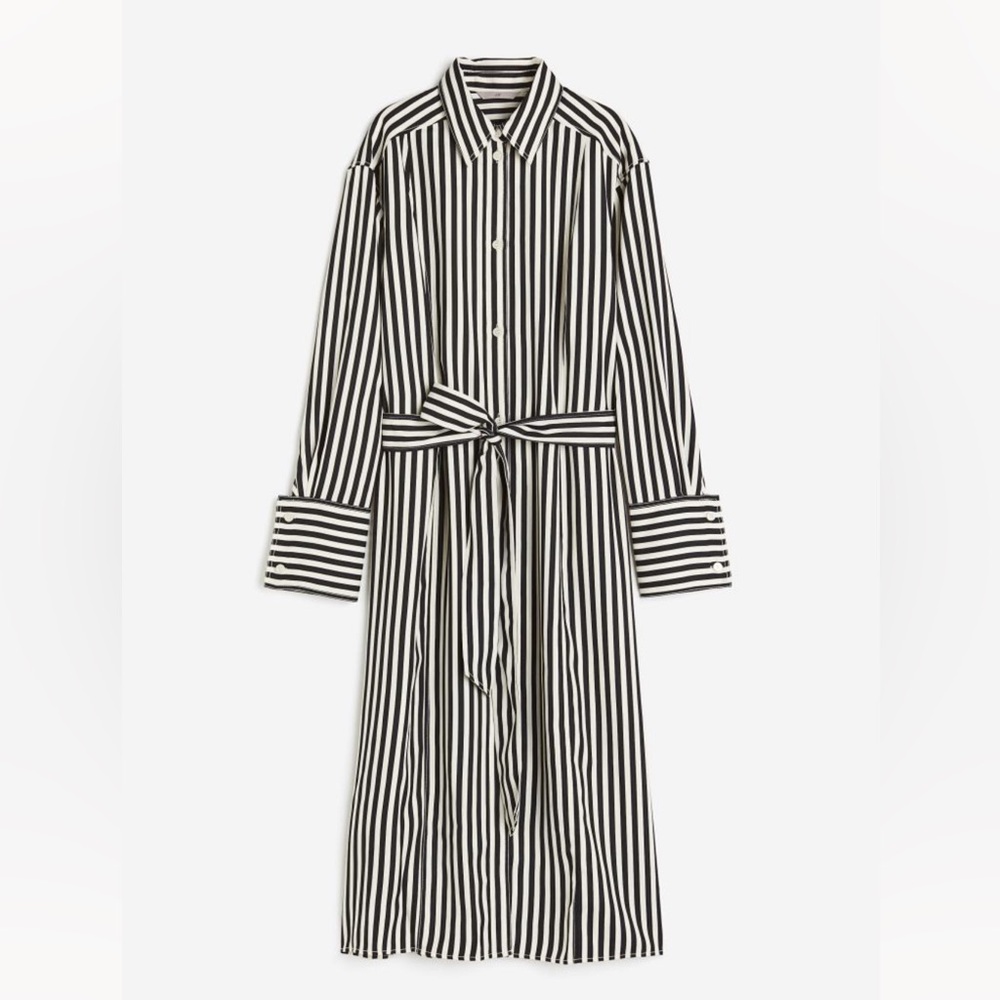 Tie-belt Shirt Dress brand new